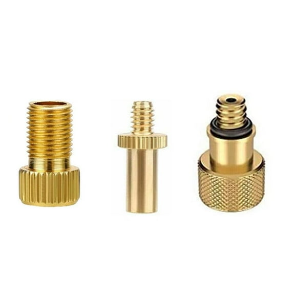 3-Piece Bicycle Valve Adapter 3-Piece Bicycle Valve Set Valve Adapter Sv Av Dv