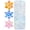 Clear, variant on Unique Christmas Resin Molds Round Snowflake Christmas Decorations for Keychain Pendant Jewelry Making Tool