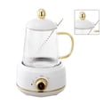 thumbnail image 2 of Hervidor eléctrico portátil de 450 ml para cocinar al vapor, ideal para oficina, con forma de flor, para calentar té., 2 of 12