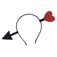 thumbnail image 1 of Diadema de corazón jinwen Tocado regalo de San Valentín accesorios para el cabello 1 corazón rojo, 1 of 8
