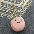 thumbnail image 4 of Plush Fruit Keychain Cute Cartoon Purse Pendants Strawberry Bag Charm for Girls, 4 of 10