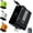 Black, variant on Cozyhubz Charger,2 in 20w Fast Charger,New Retractable Foldable Fast Charger Module with Type-C and L Cables,All in One Charging Adapter Wall Plug for Phone,Tablet, Laptops