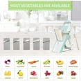 thumbnail image 2 of Multifunctional Mandoline Slicer, Durable Abs And Stainless Steel Vegetable Chopper With 5 Different Blade Sizes For Safe And Precise Cutting, Ideal For Meal Prep In Any Kitchen, 2 of 5