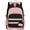 Black Pink, variant on Large School Backpack for Girls Boys Lightweight Spacious Kids Bookbag with Multiple Pockets for Middle School College, Pink