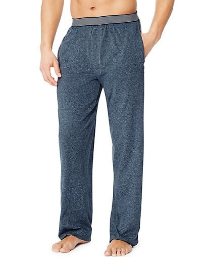Medium 32-34 Hanes Tagless Sleepwear Mens Printed Knit Pants Pajama & Lounge Sleep Bottom 