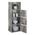 thumbnail image 4 of Convenience Concepts Xtra Storage 3 Door Cabinet with Shelf, Faux Birch, 4 of 6