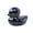 D, variant on YAOMOBB Adorable Duck Ornament Cute Duck Ornament Stone Positive Healing Energy Colorful Hand carved Figurine Desktop Shape