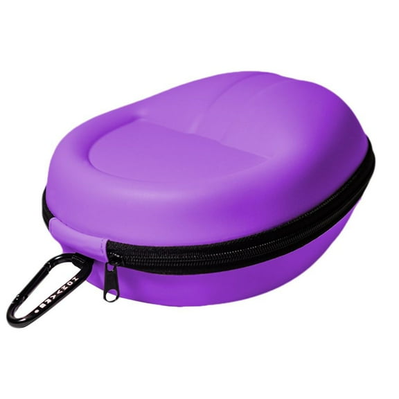 Hard Shell Case for Over The Ear Headphones with full protection for Beats, Sony, Bose, JBL, Samsung and more - Purple