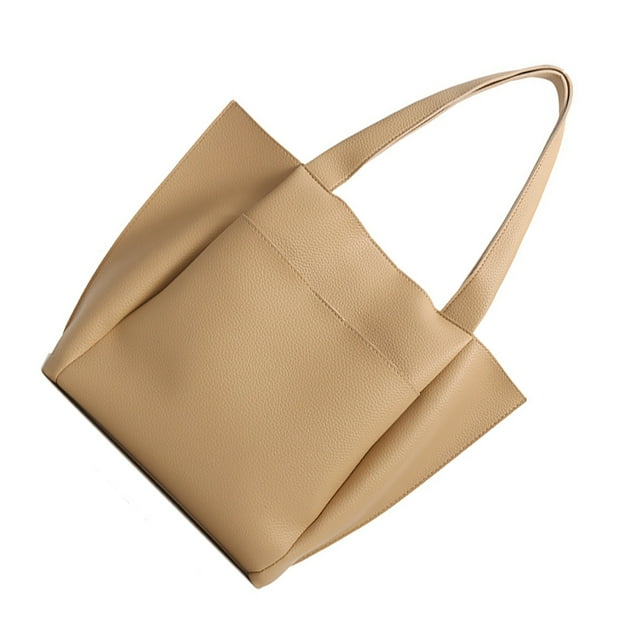 Decodeary Tear-resistant Bag With Non-shedding Colorfast Easy Organization Bag Large Capacity Shoulder Bags khaki