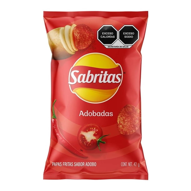 Papas fritas Sabritas adobadas 42 g | Walmart en línea