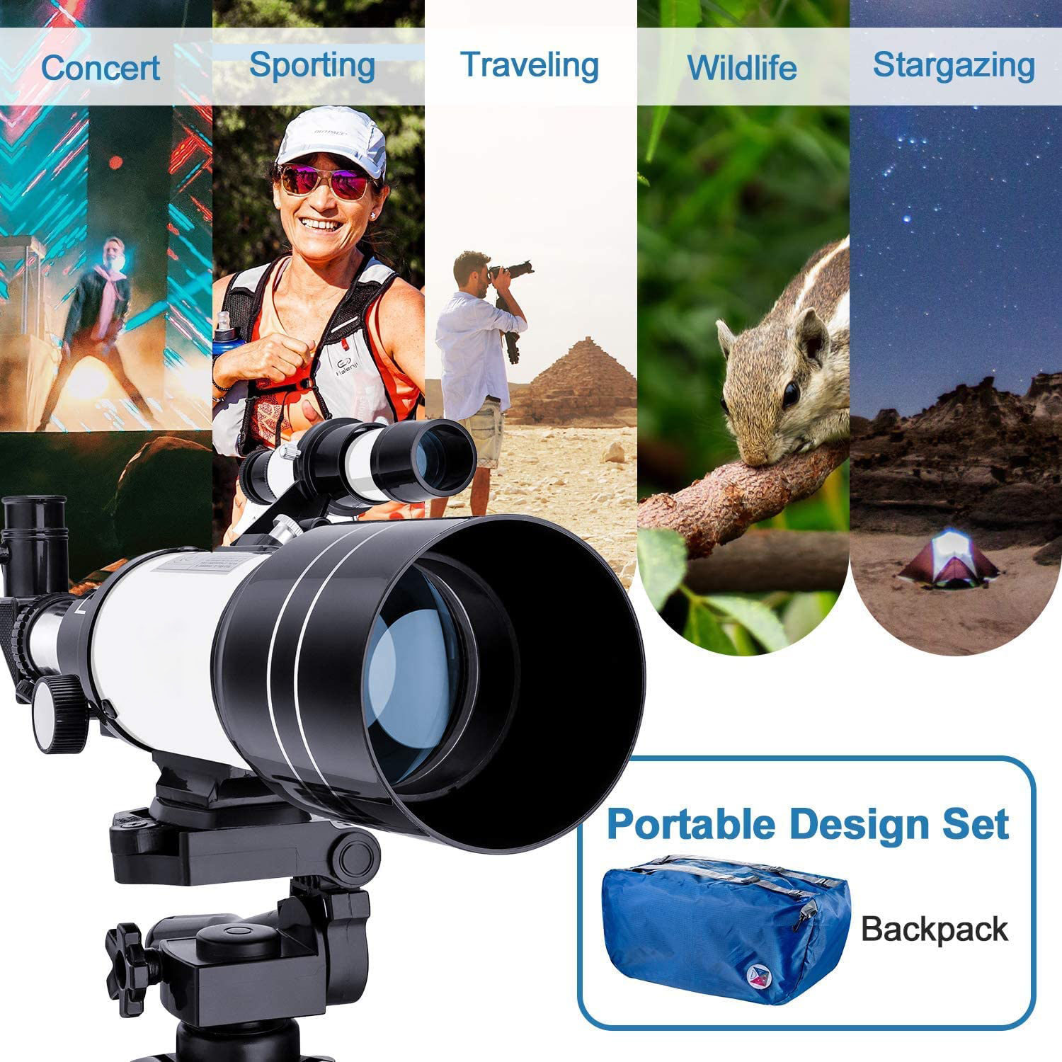 BEBANG 70mm Astronomical Refractor Telescope photo 4