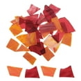 thumbnail image 1 of 200g Azulejos de mosaico de vidrio para manualidades, azulejos de mosaico de vidrio teñido a granel para proyectos de arte de bricolaje serie roja, 1 of 5