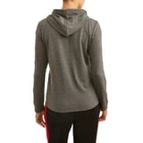 Daisy Fuentes Women's Athleisure Grommet Sleeve Sweatshirt - Walmart.com