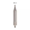 thumbnail image 1 of Point de Contact pour Indicateur de Cadran Outil Boule de Carbure M2.5 Tige de Filetage 30Mm Long 1.5Mm, 1 of 10