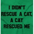 thumbnail image 2 of A Cat Rescued Me Adopted Pet Lovers Long Sleeve TShirt Men Women Brisco Brands M, 2 of 6