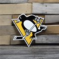 thumbnail image 1 of Authentic Street Signs 90222 Logo en Acier 12 Po. Pittsburgh Penguins, 1 of 1
