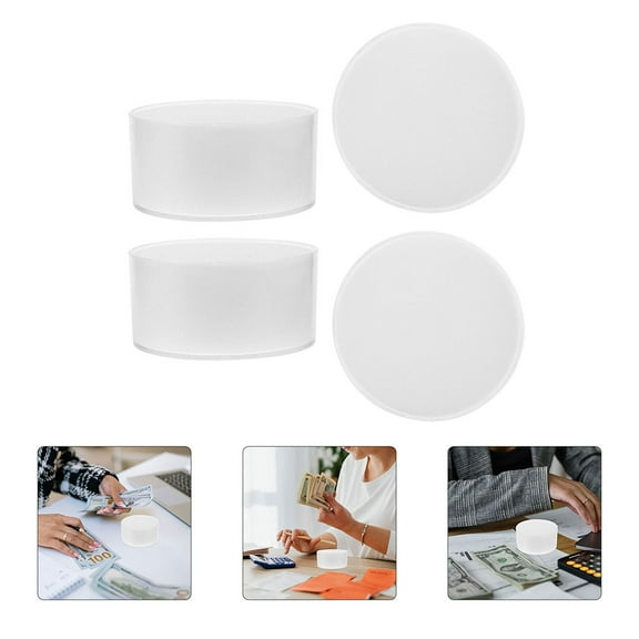 WHAMVOX 12pcs Non Slip Money Counting Wax Wet Finger Pad Moisturizing Cream for Cash Bill Sorting Paper Document Collating Office Bank