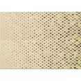 thumbnail image 1 of Ahgly Company Indoor Rectangle Patterned Vanilla Gold Area Rugs, 3' x 5', 1 of 6