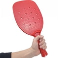 thumbnail image 3 of PRISP Set of Pickleball Racquets - 6 Coloured Sturdy Plastic Paddles (38 cm), 3 of 9