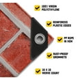 thumbnail image 2 of Core Tarps Extreme Heavy Duty 20 Mil Tarp Cover, Waterproof, UV Resistant, Rip and Tear Proof, Poly Tarpaulin with Reinforced Edges for Roof, Camping, Patio, Pool , Boat (Bricks/Black 8′ X 10′), 2 of 7