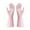 🔥 Pink_Base#923, variant on Thickened Rubber Cleaning Gloves, Medium Size, Waterproof Dishwashing Gloves for Kitchen, Household Chores, 1 Pair, Comfortable Ergonomic Design, Multi-Purpose Use