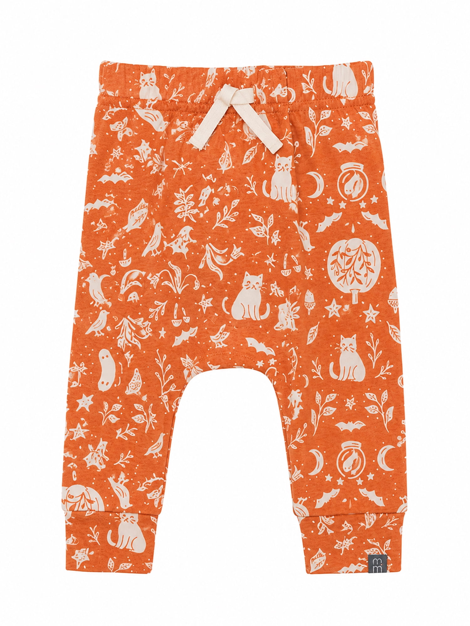 Modern Moments by Gerber Neutral Halloween Bodysuit and Pant Outfit Set, 2-Piece, Sizes Newborn - 18 Months