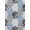 thumbnail image 2 of Addison Rugs Mayfield Premium Machine Washable Transitional Geometric Blue Rectangle Rug, 3' x 5', 2 of 7