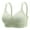 1-Green, variant on Ersazi Women's Zip Front Sports Bra Sale Woman Oversized Wireless Bra Front Button Push Up Underwear Bra Pink S