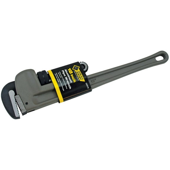 ALUMINUM PIPE WRENCH 18" by STEEL GRIP MfrPartNo 2254779