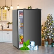 Nextay Mini Fridge for Bedroom 3.2 Cu.Ft Small Refrigerator with Freezer for Dorm Office,Black