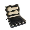 thumbnail image 1 of Caja de reloj con tapa ligera, caja de almacenamiento Simple con cremallera portátil, resistente al agua, de gran capacidad, accesorio de Almacenamiento y organización del hogar 4 bits negro Bearachild HA074284-04, 1 of 6