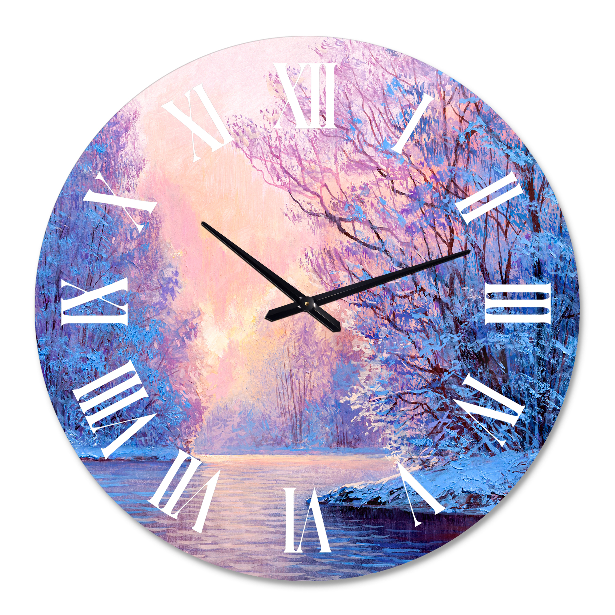 Designart 1 in Quartz Wall Clock