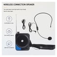 thumbnail image 3 of Portable Voice Amplifier Megaphone Mini Audio Speaker With Microphone Rechargeable Ultralight Loudspeaker For Teachers ,Clear Sound Quality, 3 of 7