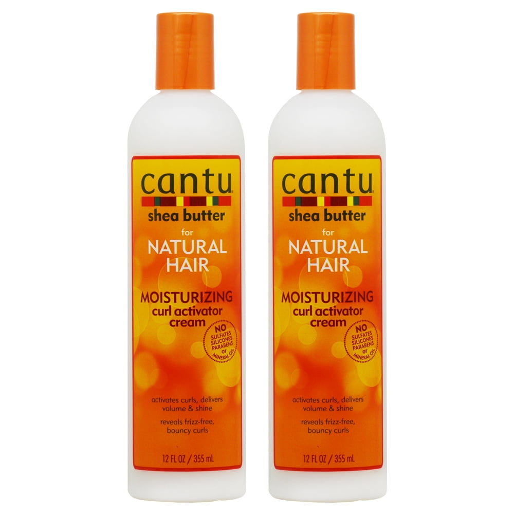 Cantu Shea Butter Moisturizing Curl Activator Cream For Natural Hair Cantu Shea Butter Moisturizing Curl Activator Cream 12oz "Pack of 2