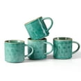 thumbnail image 5 of Vesteel Coffee Cups Set of 4, 14oz Ceramic Mugs Set with Handles, Porcelain Mug for Latte Tea Beer Hot Cocoa, Dishwasher & Microwave Safe, Jade Green, 5 of 7