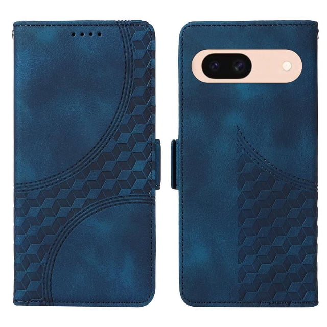 Funda GANGXUN para Google Pixel 8A con diseño acolchado elegante, cuero PU, protección total y ajuste preciso