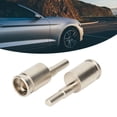 thumbnail image 2 of 2PCS Amp Input Reducer 0 Gauge to 4 Gauge Brass Power Ground Wire Reducer for Car Universal, 2 of 5