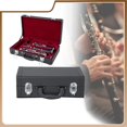 thumbnail image 3 of Clarinet Portable Case Hand Carrying Hard Box Clarinet Storage Bag Waterproof Sturdy Shell Woodwind Accessories, 3 of 6