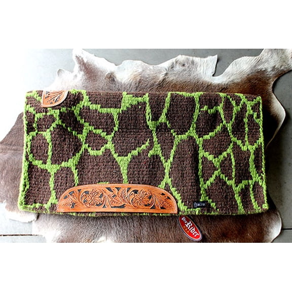 34x36 Horse Wool Western Show Trail SADDLE BLANKET Rodeo Pad Rug  3671C