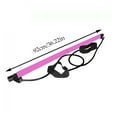 thumbnail image 5 of tasrioml Pilates Bar with Resistance Band Strength Training Body Stretching Leg Hip Waist Arm Exercise Bar Home Gym Workout Men Women Fitness Equipment, 5 of 7