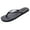 Black, variant on CAIXIA Men's Soft Flip Flops, Comfortable Thong Sandals, Lightweight Casual Slides for Indoor and Outdoor Use