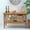 Natural Teak, variant on Cambridge Casual Caterina Teak Wood Outdoor Console Table, Natural