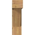 thumbnail image 2 of Ekena Millwork 7 1/2"W x 26"D x 26"H Traditional Block Smooth Bracket w/ Offset Brace, Western Red Cedar, 2 of 25