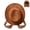 Brown, variant on NEW Cowgirl Hat Backpack, Western Backpack for Women, Unique Hat Shaped Bag for Travel & Daily Use