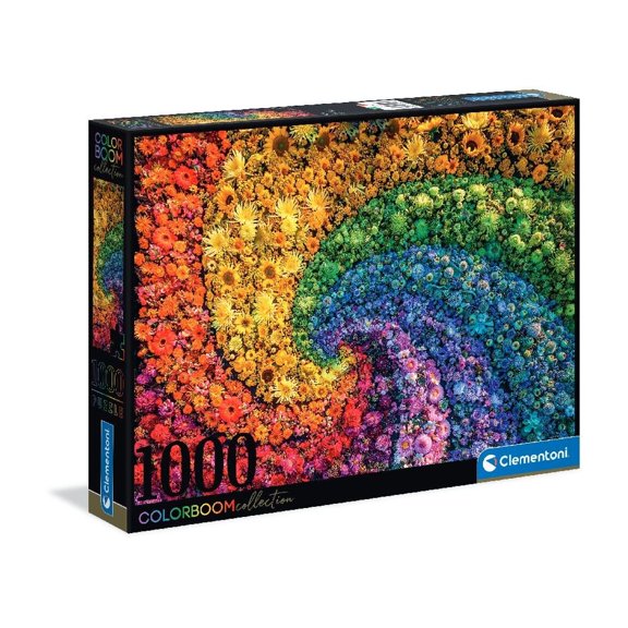 Rompecabezas Clementoni 1000 Piezas Colorboom Collection Remolino