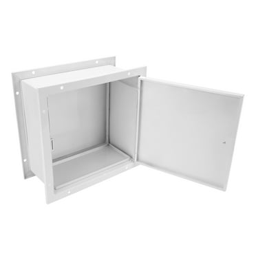 Stainless Steel Recessed Specimen Pass Through Cabinet Storage Cabinet with Double Access Doors