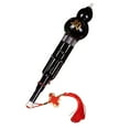 thumbnail image 2 of STARTIST Chinese Hulusi Flute Gourd Hlute with Mouthpiece Woodwind with Chinese Knot Professional Chinese Folk Instrument Traditional Black B Key, 2 of 8