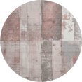 thumbnail image 2 of Addison Rugs Mayfield Premium Machine Washable Transitional Geometric Copper Round Rug, 8' x 8', 2 of 6