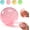 Pink, variant on Rongyun Coconut Oil Squishy Coconut Oil Stress Squeeze Balls Handmade Soft Malleable Scented Clear Jelly Bubblegum Texture Anxiety Relief Squeeze the Stress Away 1PC