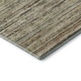 thumbnail image 3 of Addison Rugs Mayfield Premium Machine Washable Transitional Stripes Beige Round Rug, 8' x 8', 3 of 5